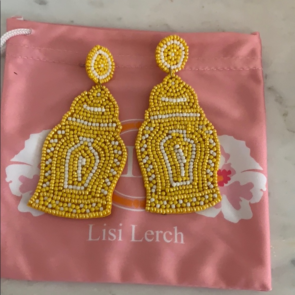 COPY - Yellow ginger jar Lisi Lerch earrings